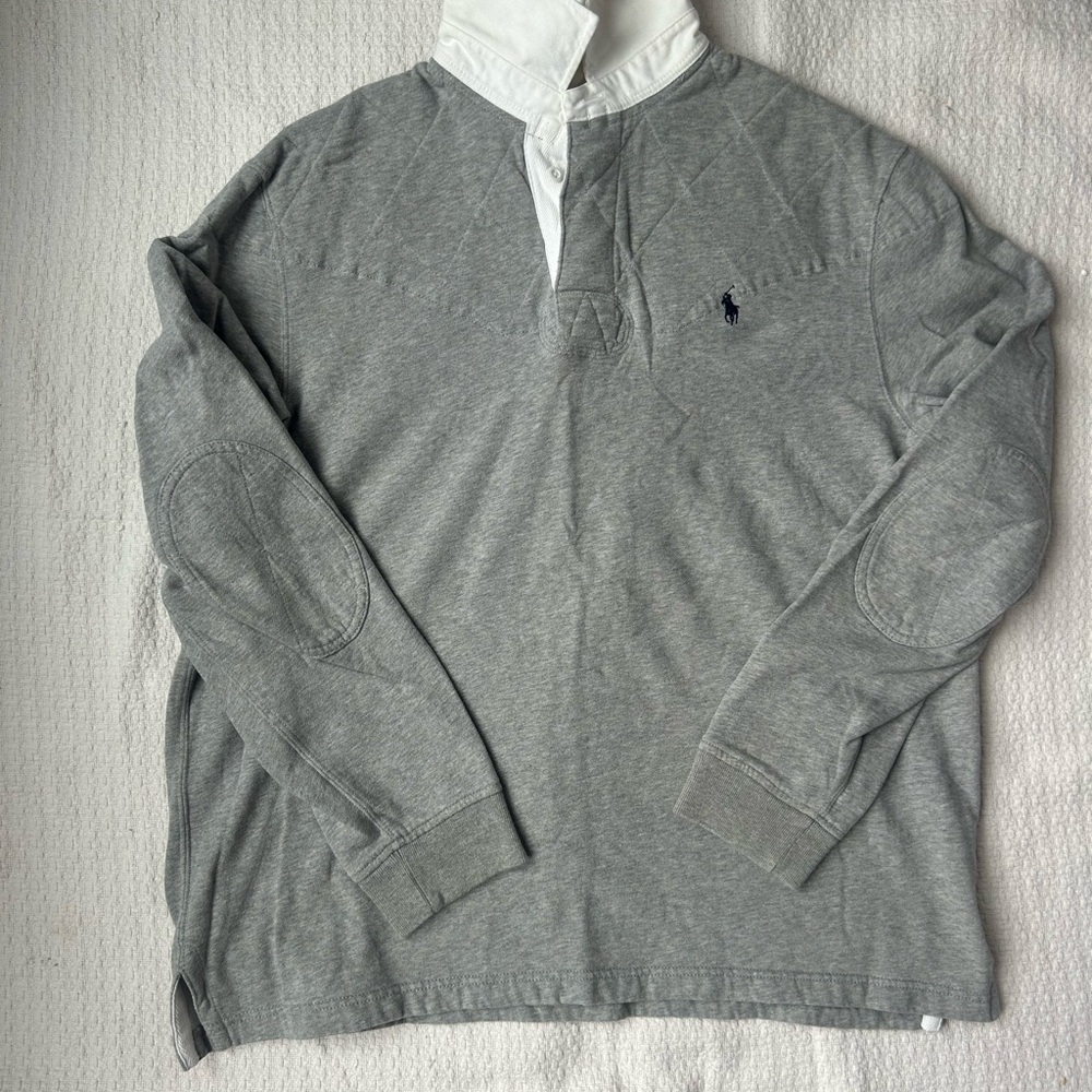 Polo by Ralph Lauren Grey Men's Rugby’s Shirt